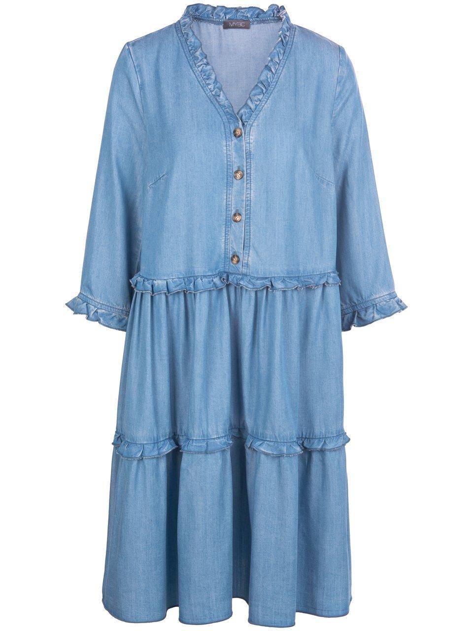 Kleid 3/4-Arm MYBC blau günstig online kaufen