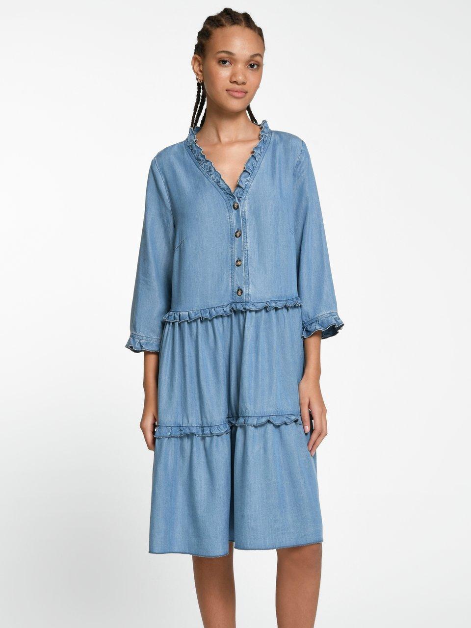 Robe lyocell bleu sale