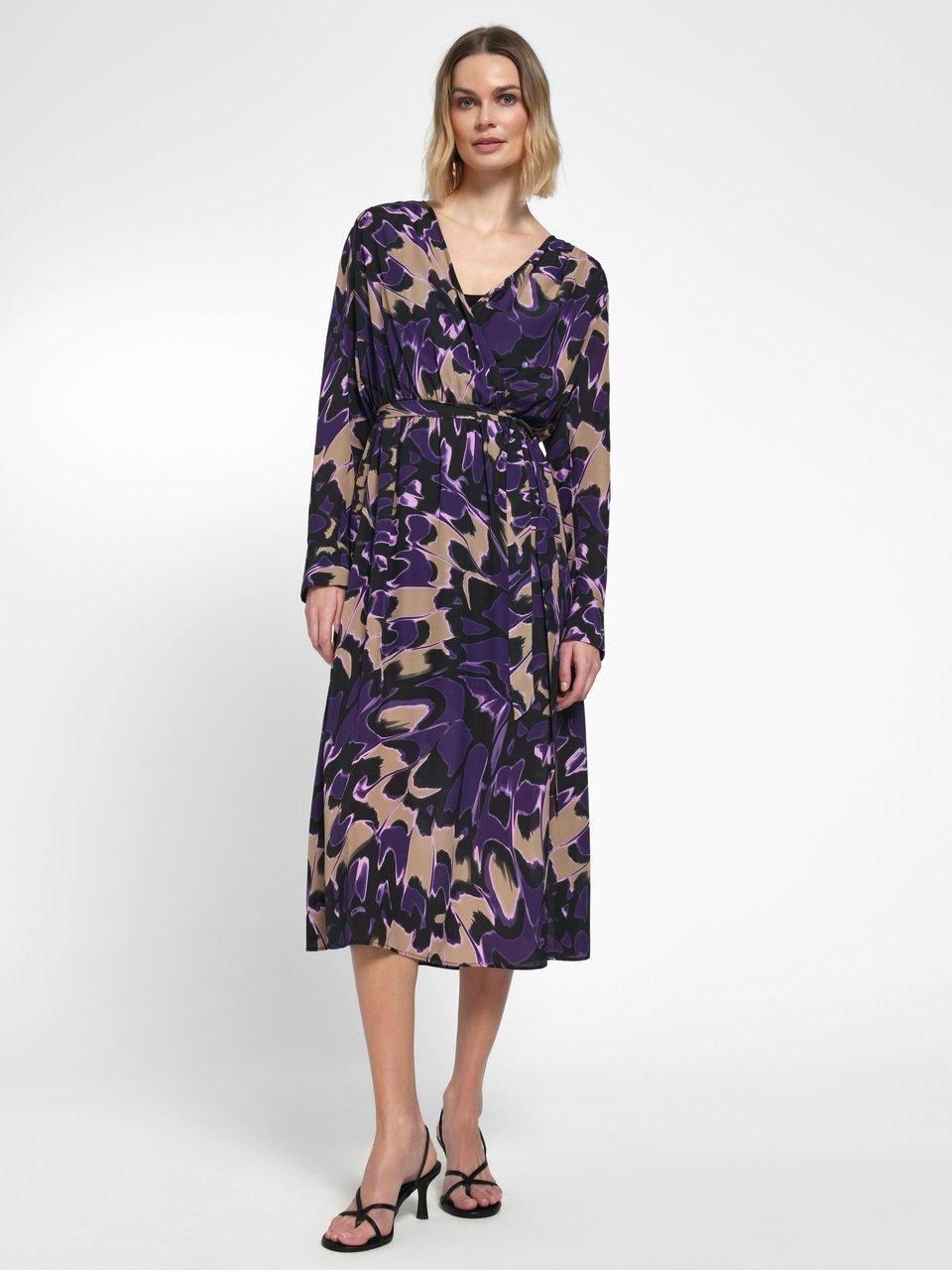 BOSS - La robe en 100% viscose