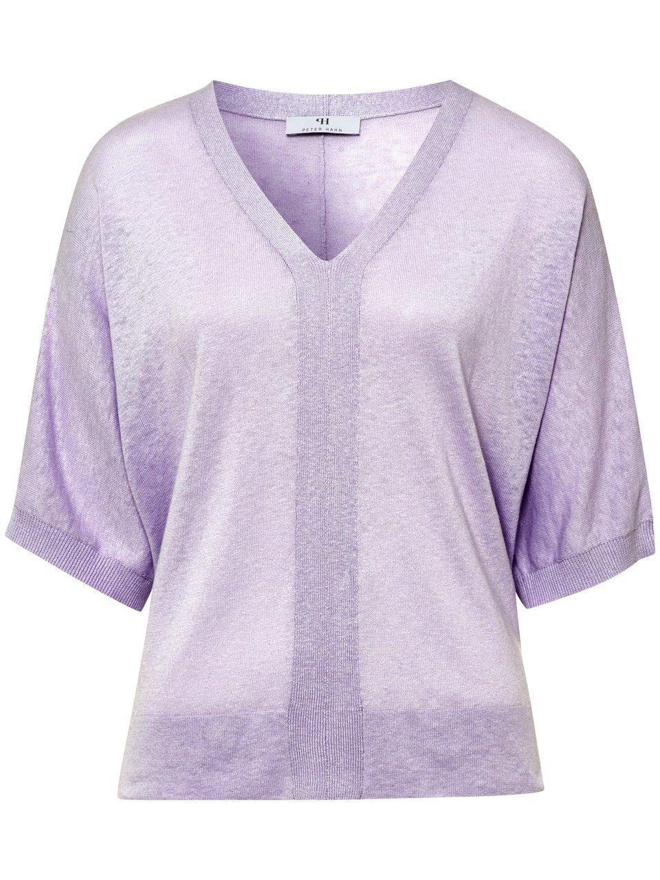 V-Pullover im Oversized-Style Peter Hahn lila günstig online kaufen