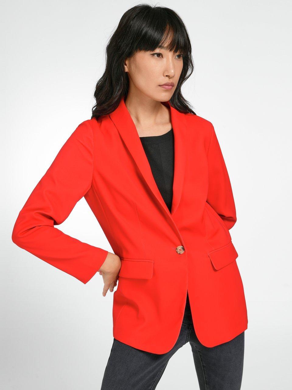 Blazer shops rouge long