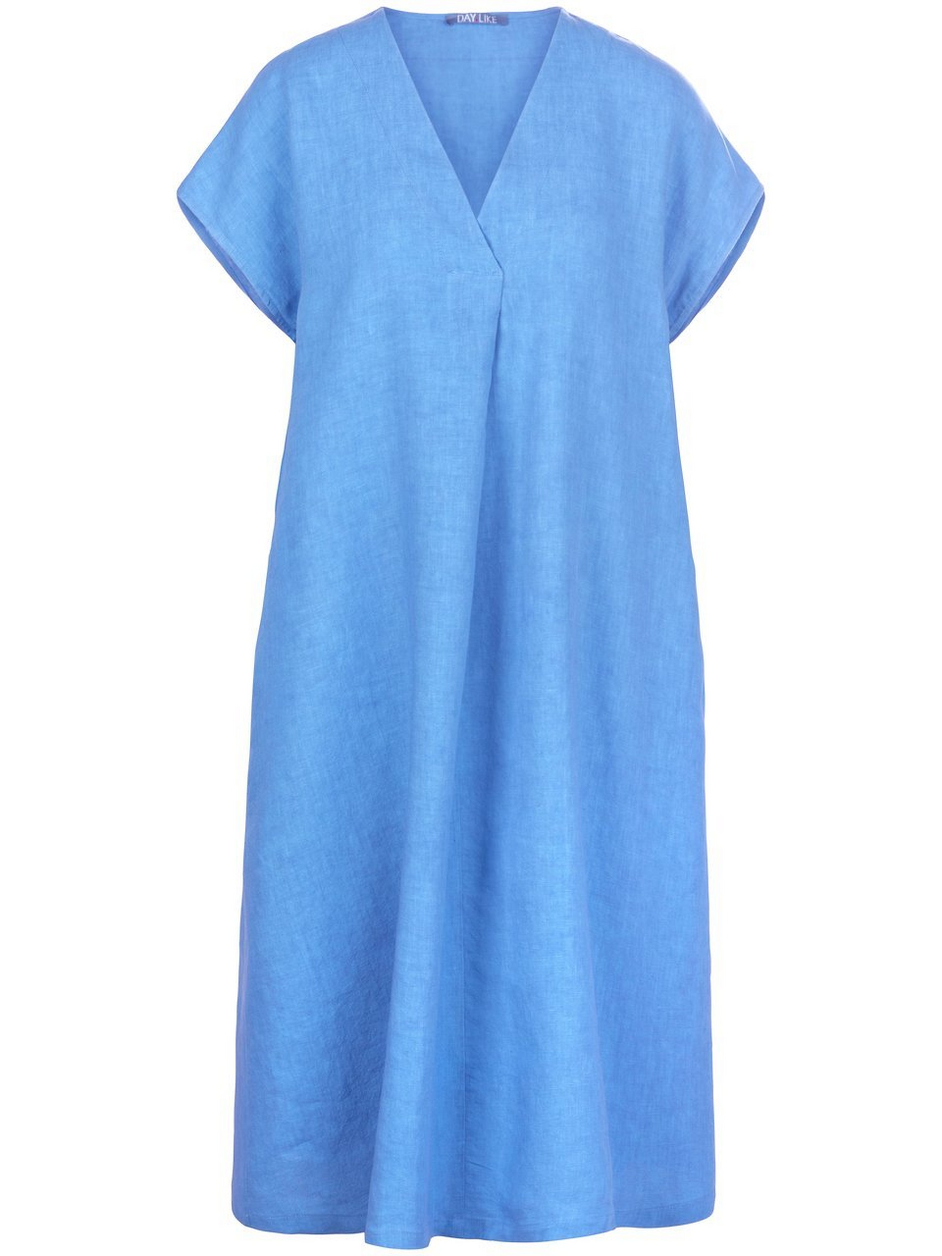 La robe 100% lin  DAY.LIKE bleu taille 44