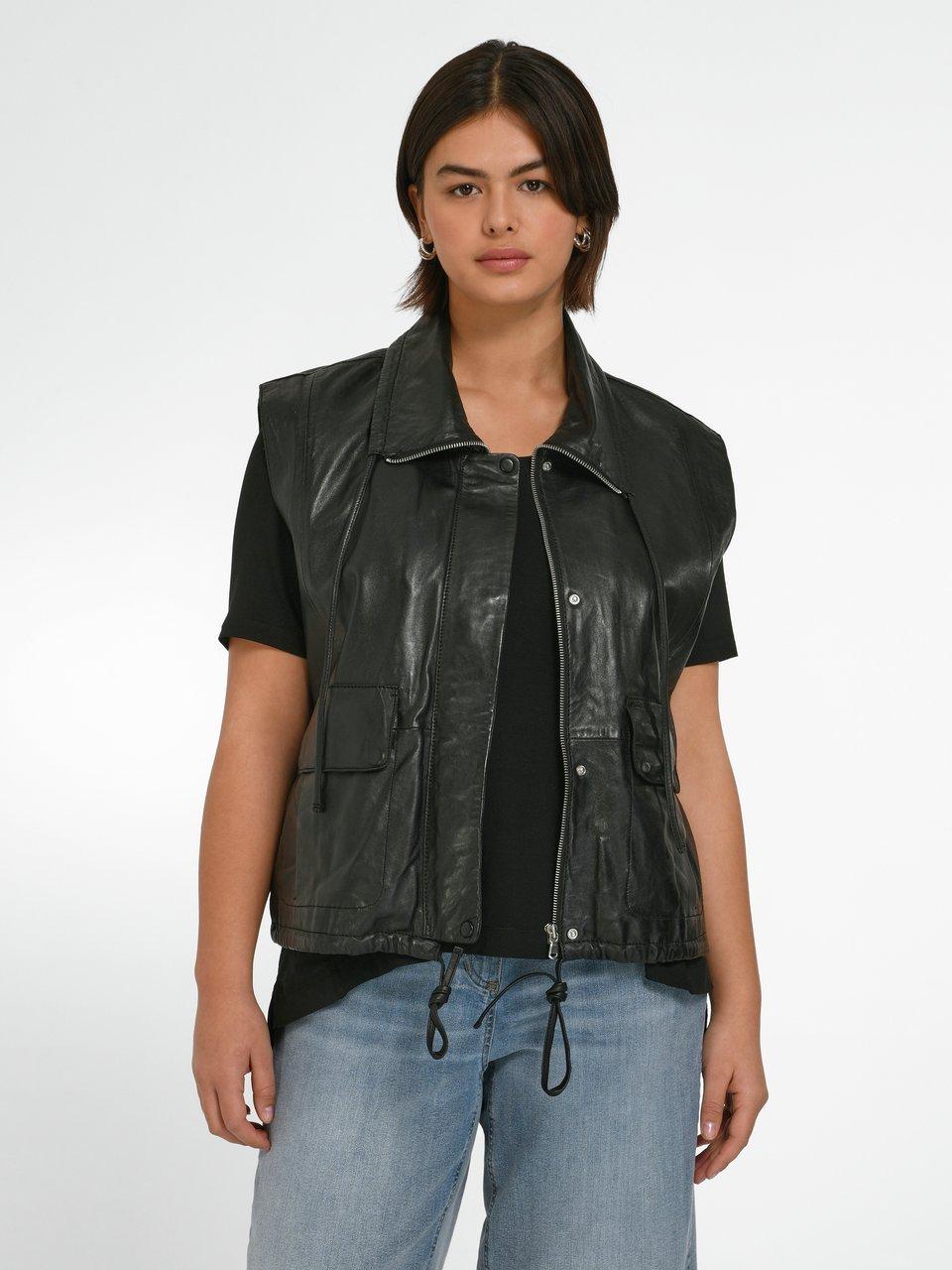 Emilia Lay - Le gilet sans manches en cuir