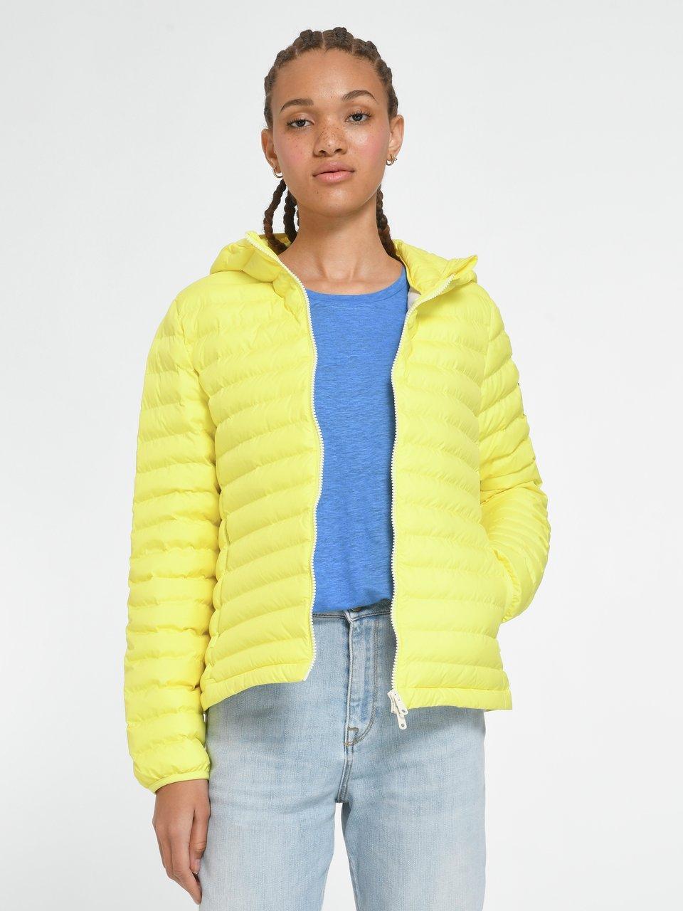 Ecoalf - Quiltet jakke i trendy, kropsnær - Citron