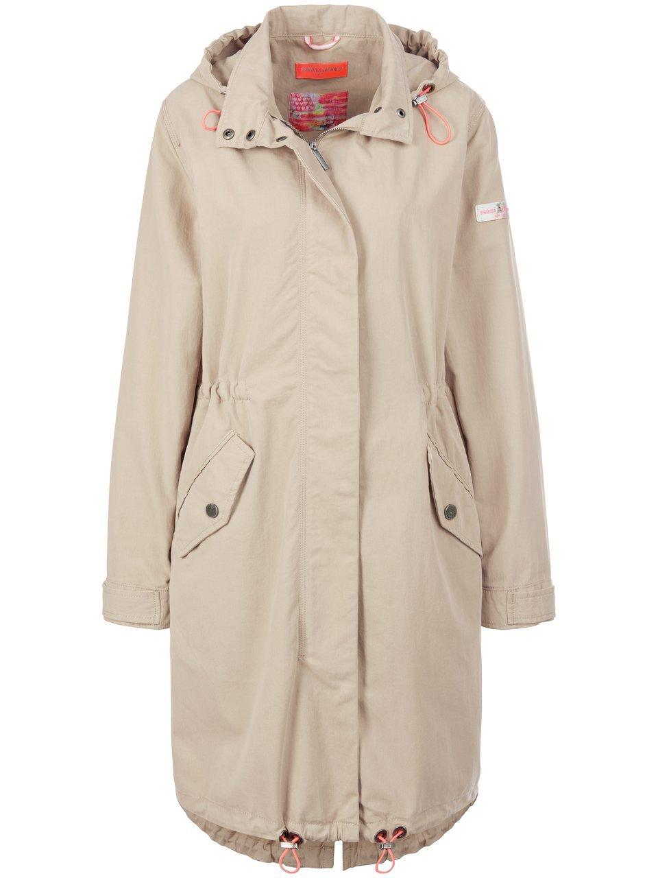 Parka capuchon Van Frieda & Freddies NY beige