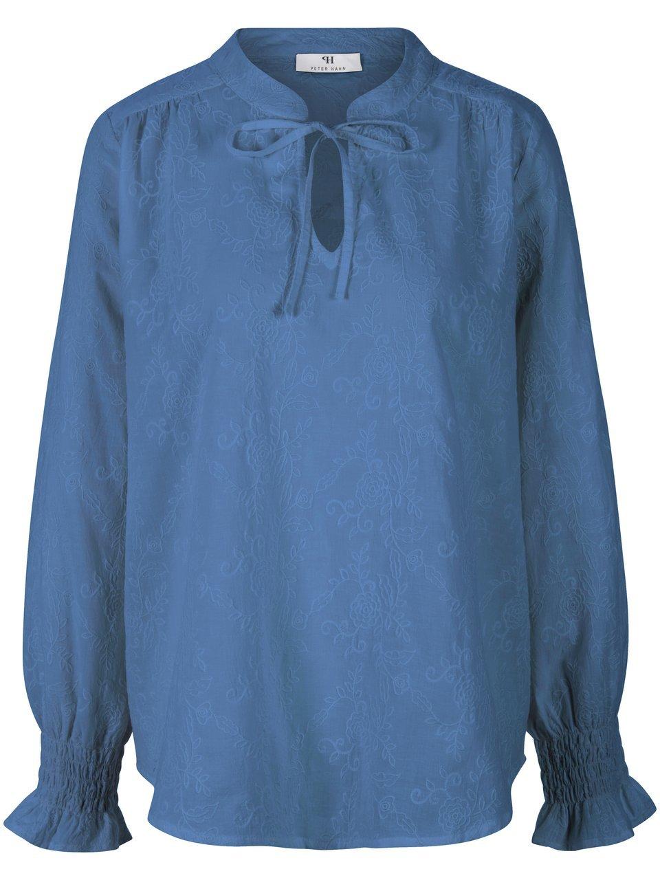 Blouse Van Peter Hahn blauw