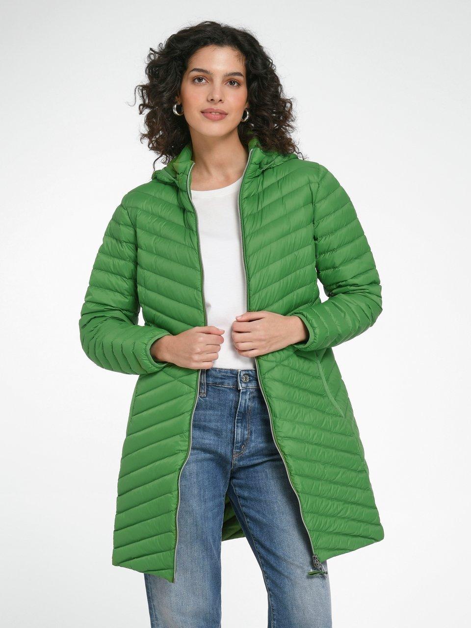 manteau vert pomme