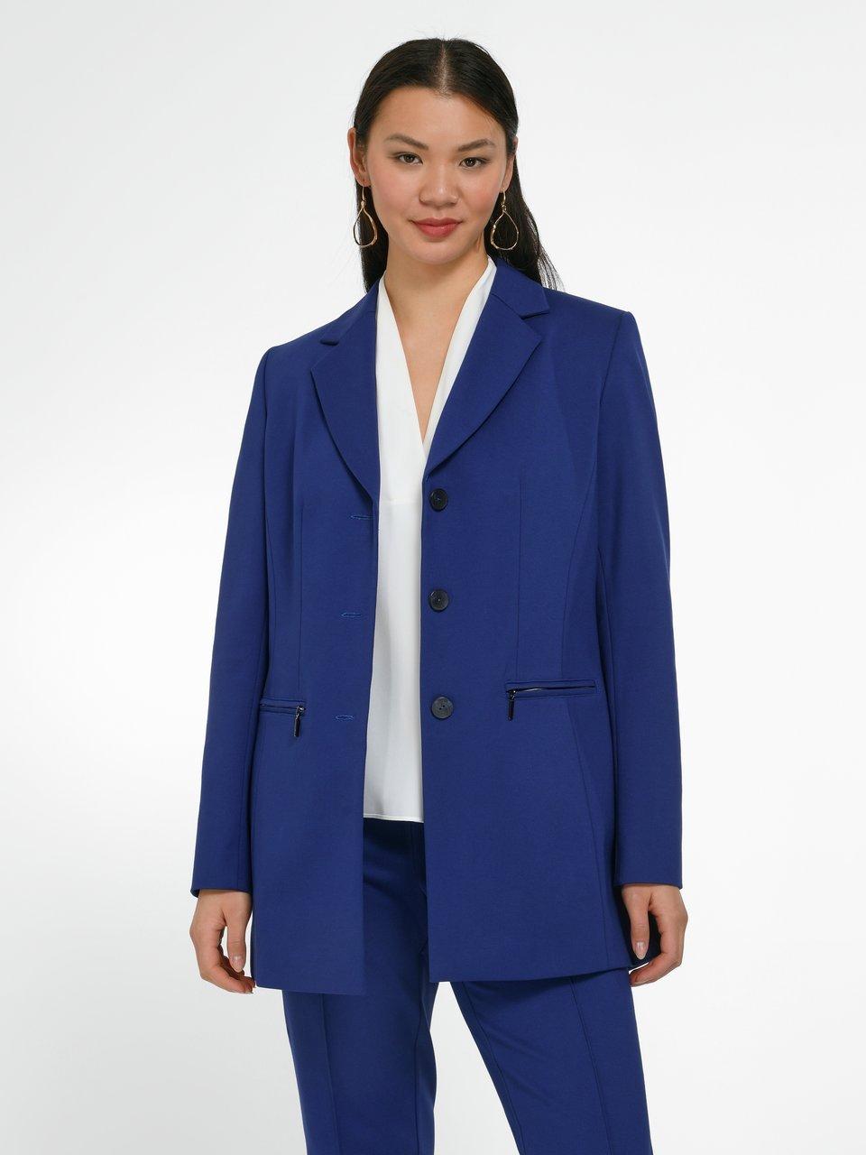 Anna Aura - Jerseyblazer met reverskraag