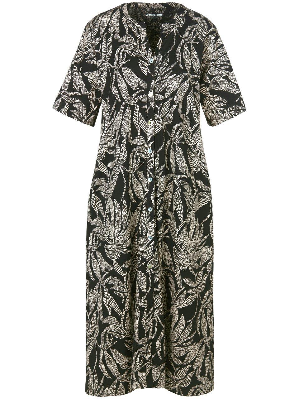 Jersey-Kleid Dorthe Green Cotton schwarz günstig online kaufen