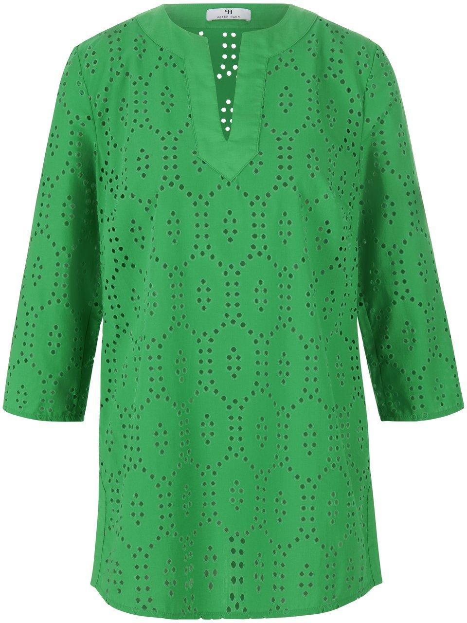 Lange blouse 3/4-mouwen Van Peter Hahn groen