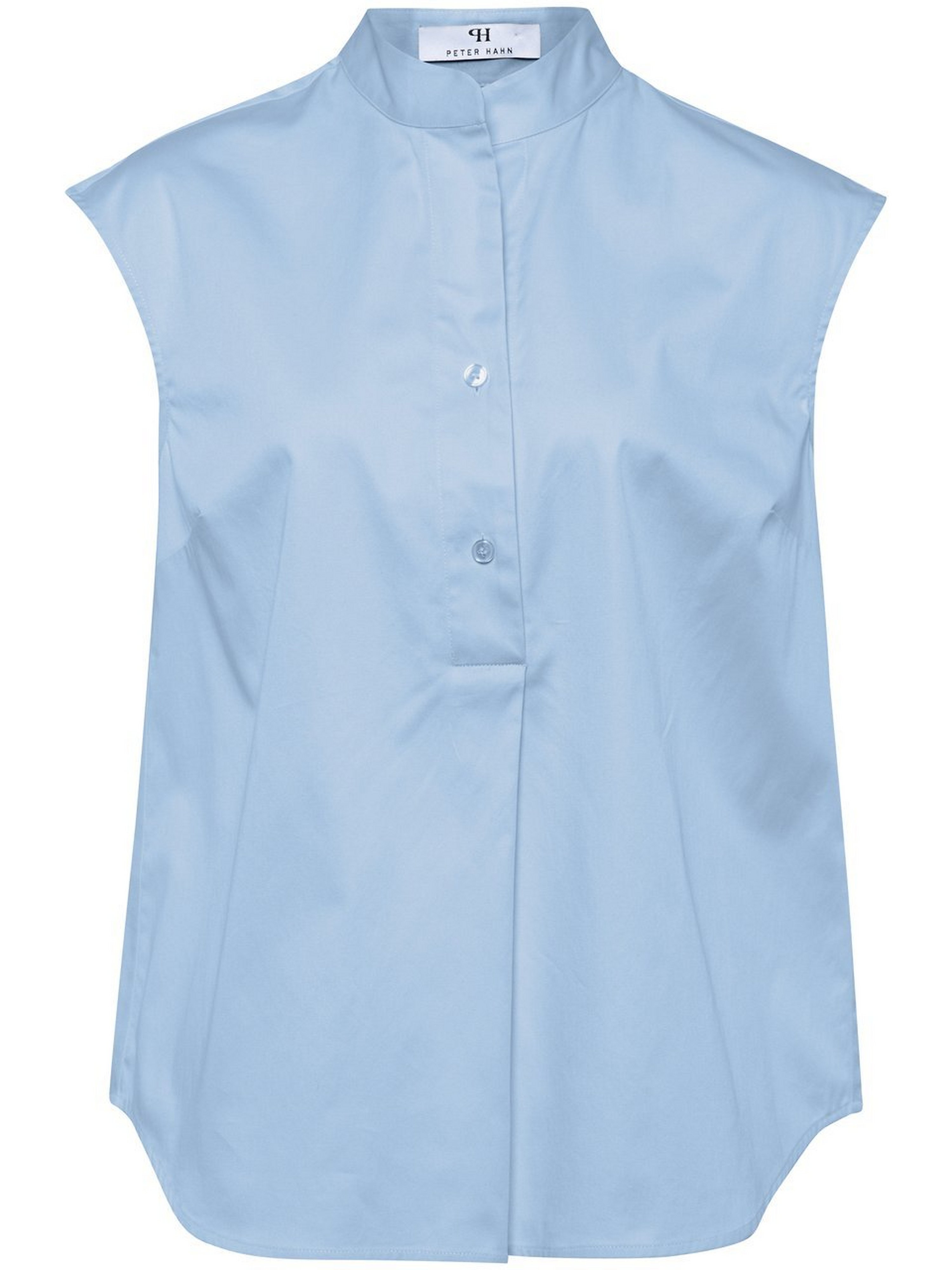 Mouwloze blouse Van Peter Hahn blauw