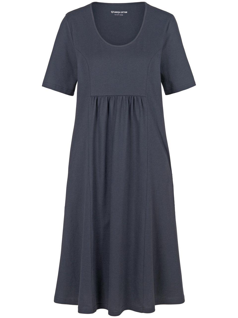 Jersey-Kleid Selma 1/2-Arm Green Cotton blau günstig online kaufen