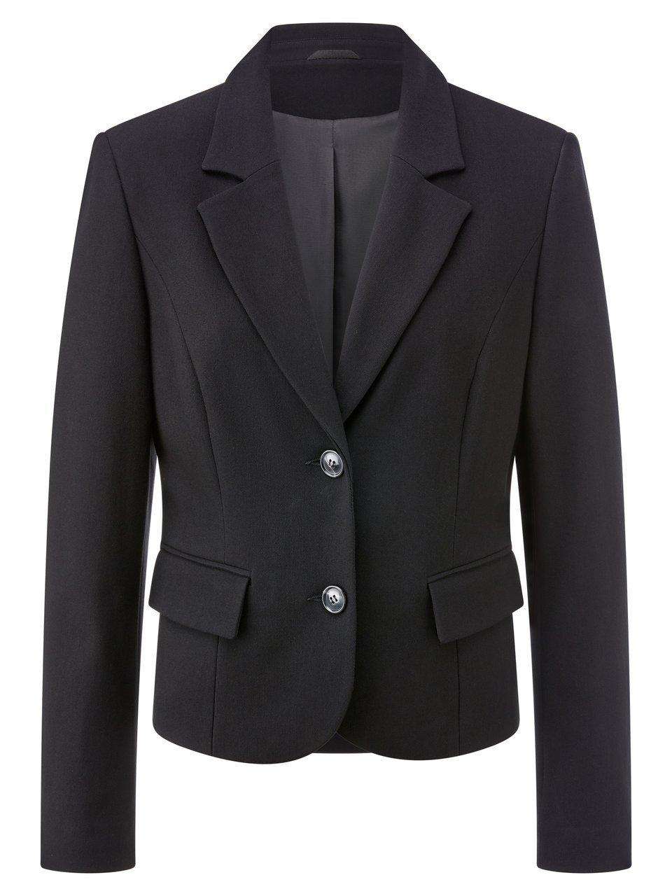Jersey-Blazer Peter Hahn schwarz günstig online kaufen
