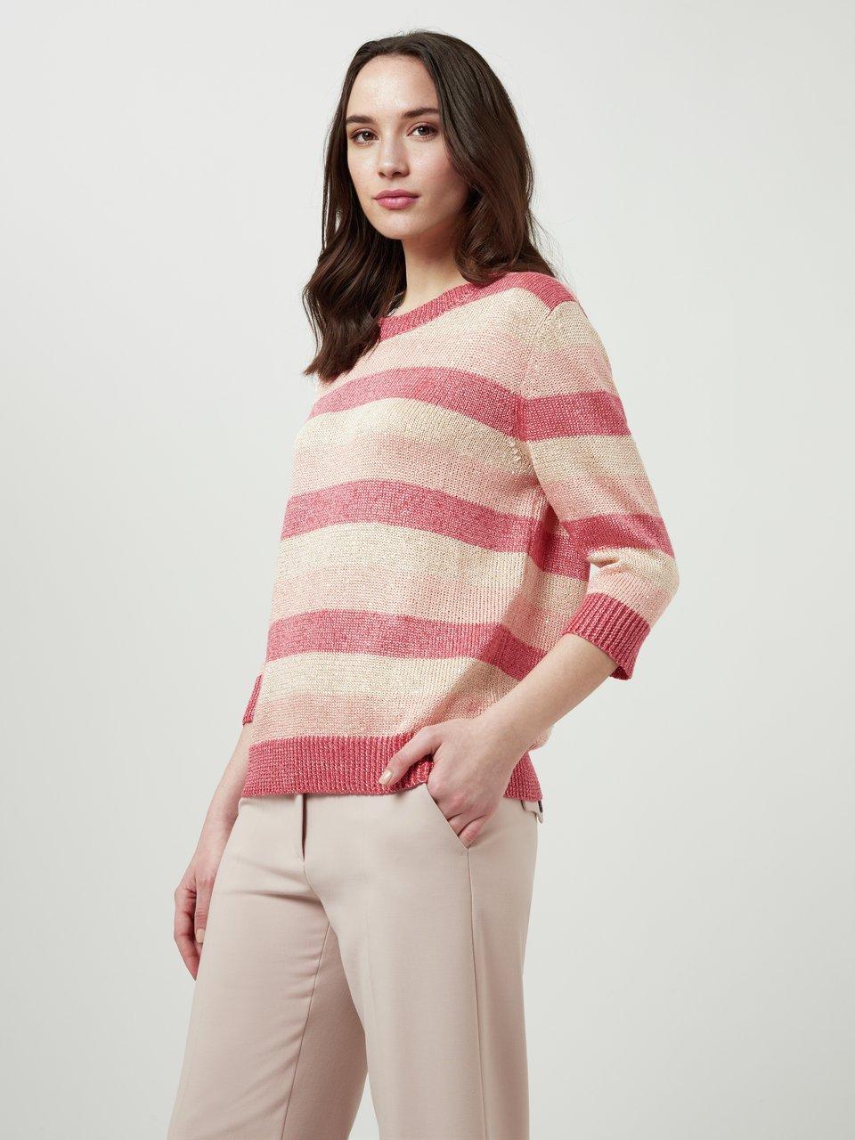 St. Emile - Rundhals-Pullover mit 3/4-Arm