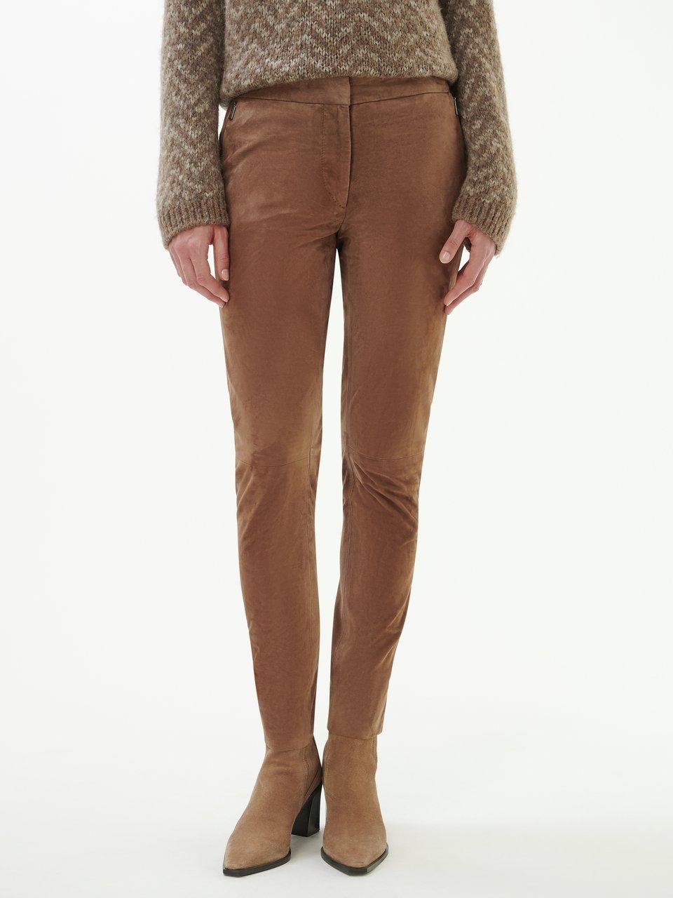 Fadenmeister Berlin - Le pantalon en cuir velours de chevreau