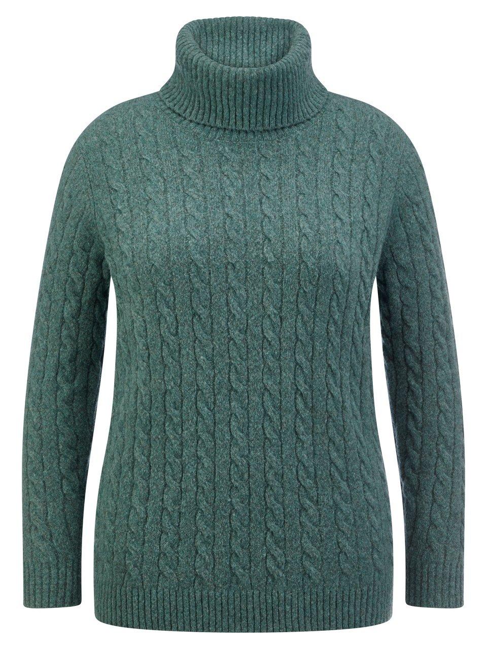 Rollkragen-Pullover Anna Aura türkis günstig online kaufen