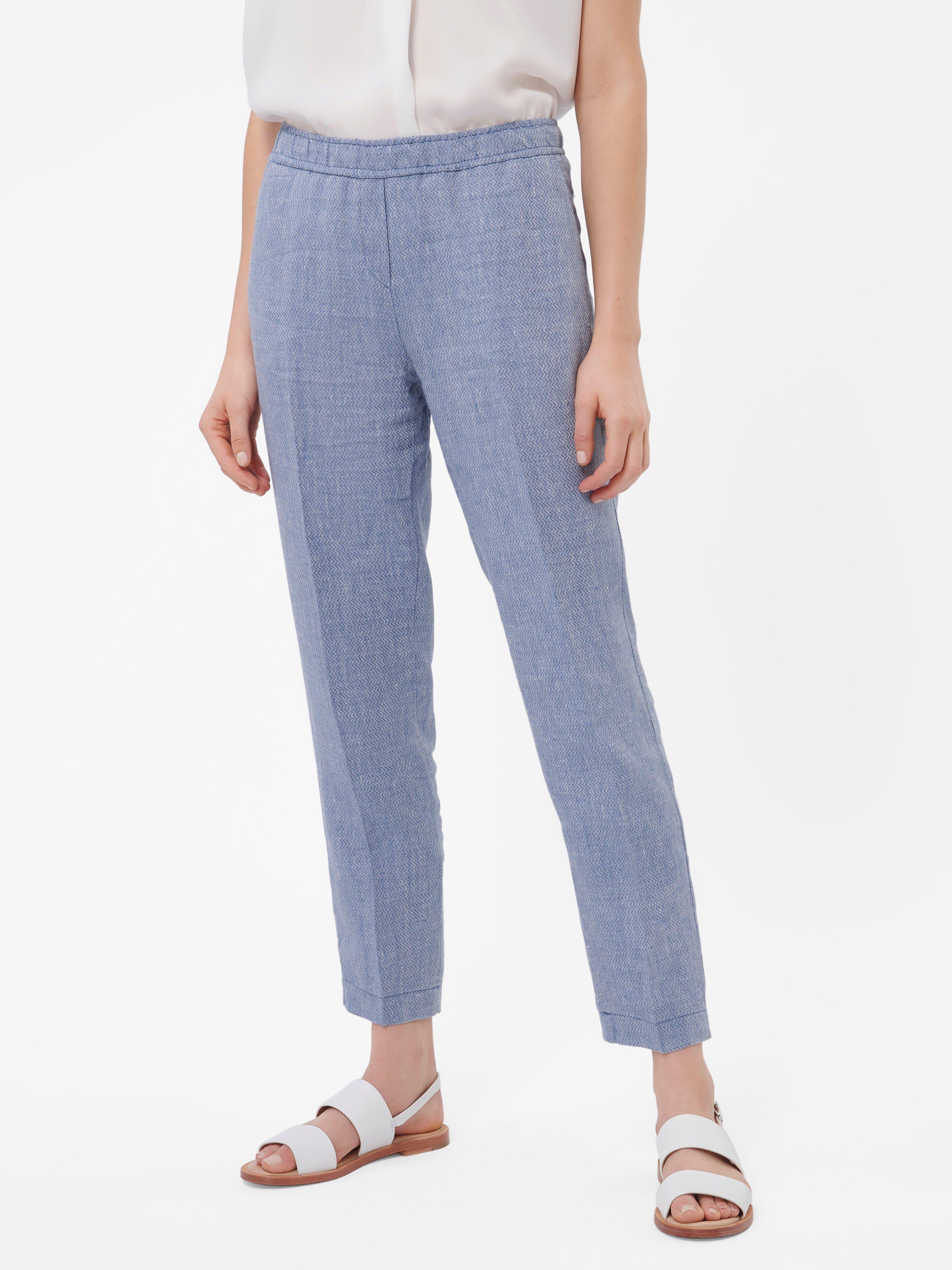 Brax Feel Good - 7/8-Hose aus 100% Leinen
