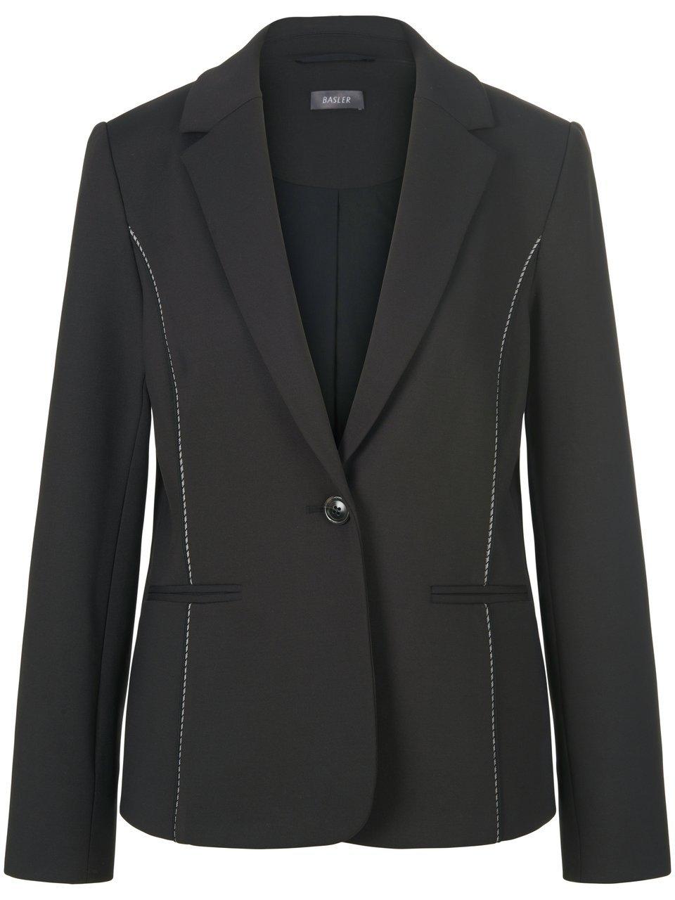 Blazer in aansluitend model Van BASLER zwart