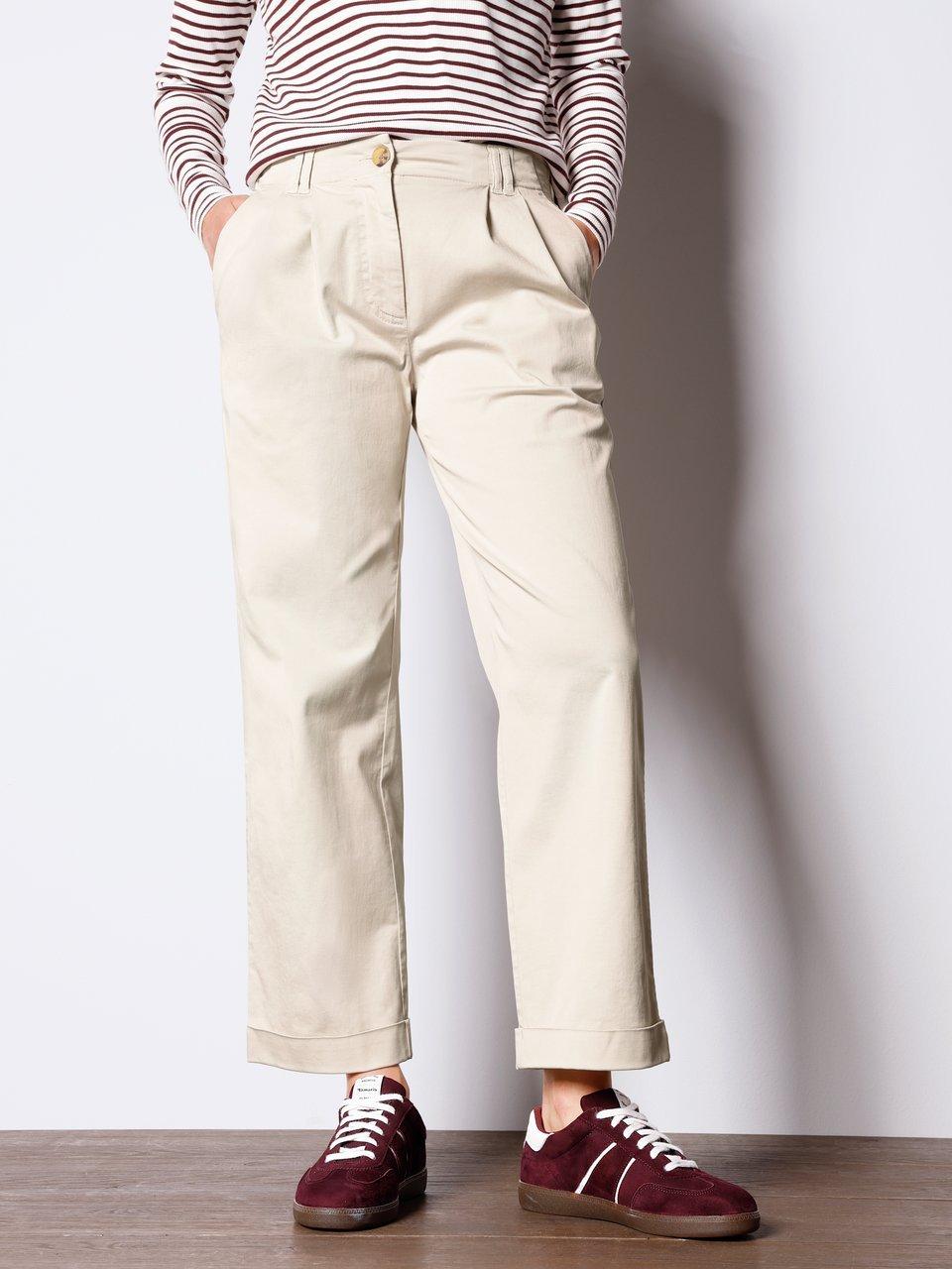 Wide Fit 7/8-broek Van DAY.LIKE beige