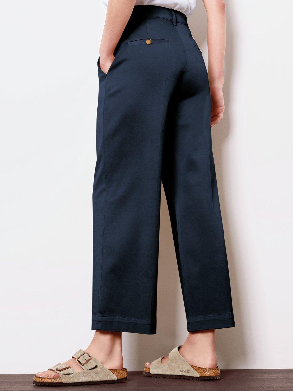 Enkellange ‘Wide Fit’-broek Van DAY.LIKE blauw