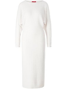 knitted dress in cashmere and wool mix