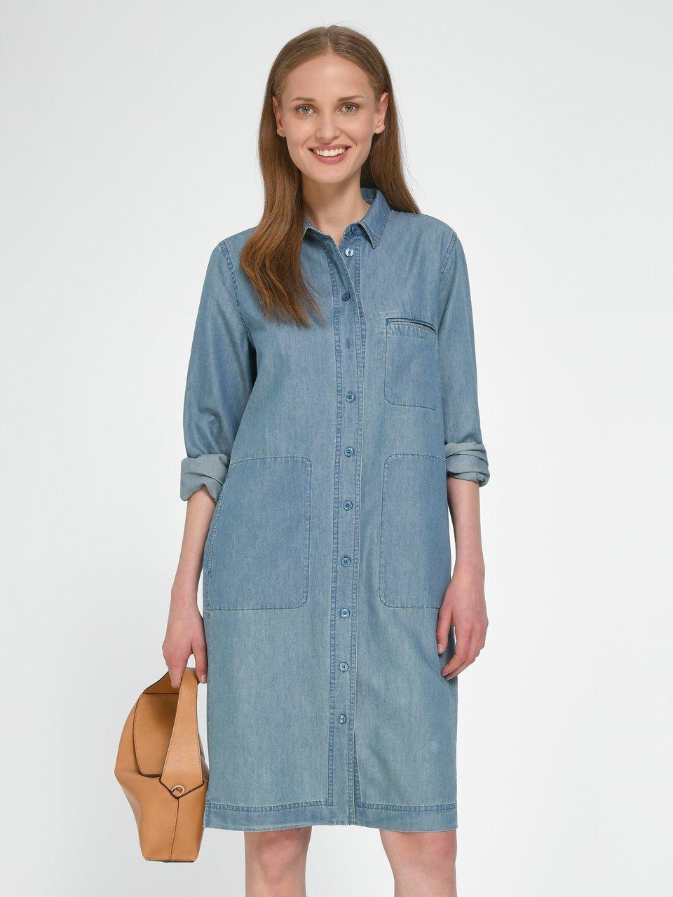 Robe jean manches online longues