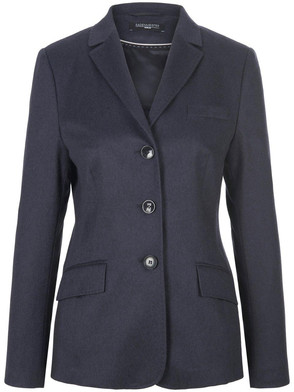 Blazer 100% kasjmier Van Fadenmeister Berlin blauw