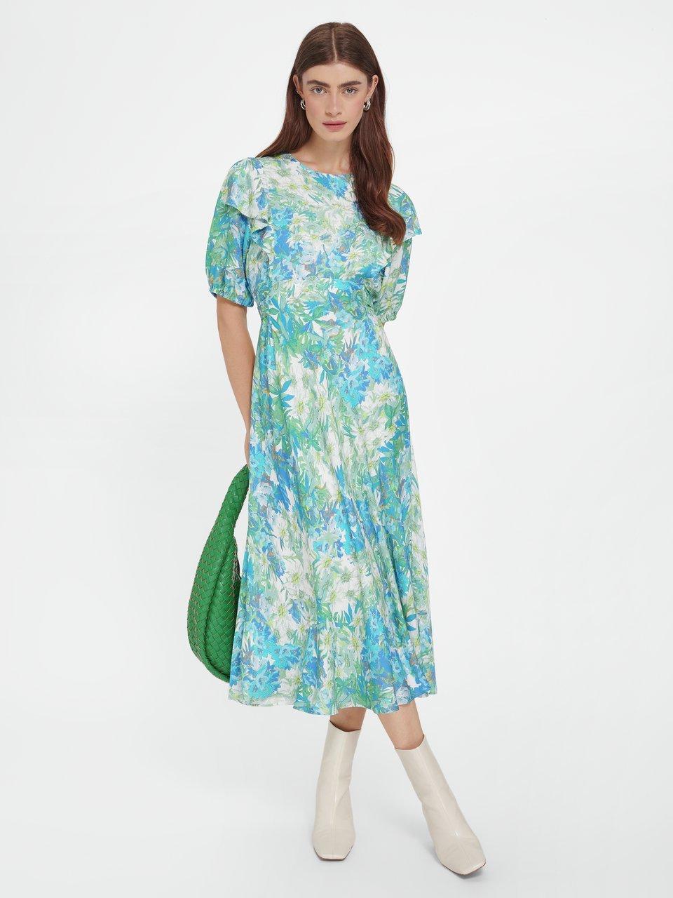 blue and white ted baker dress