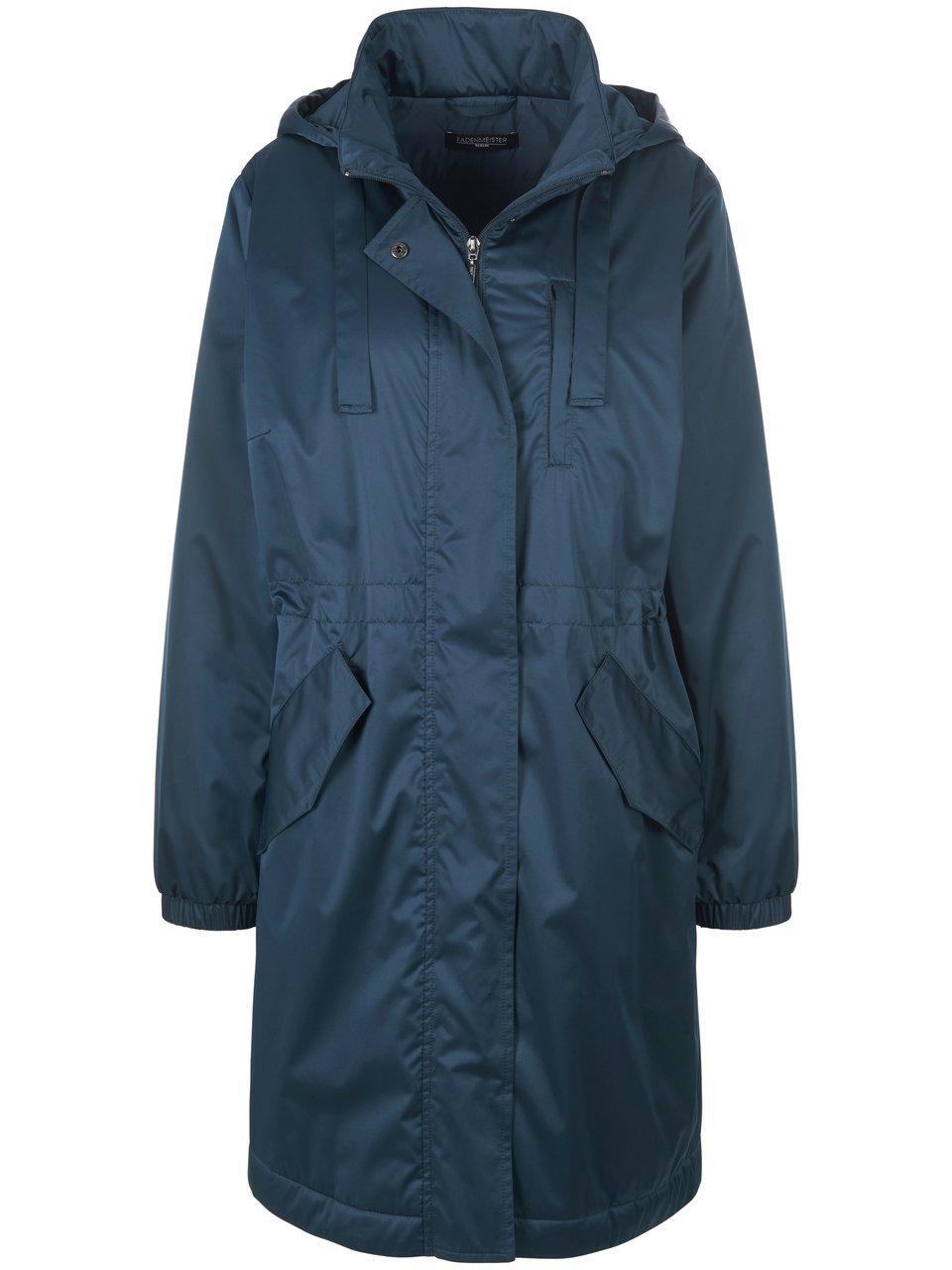 Parka capuchon Van Fadenmeister Berlin turquoise