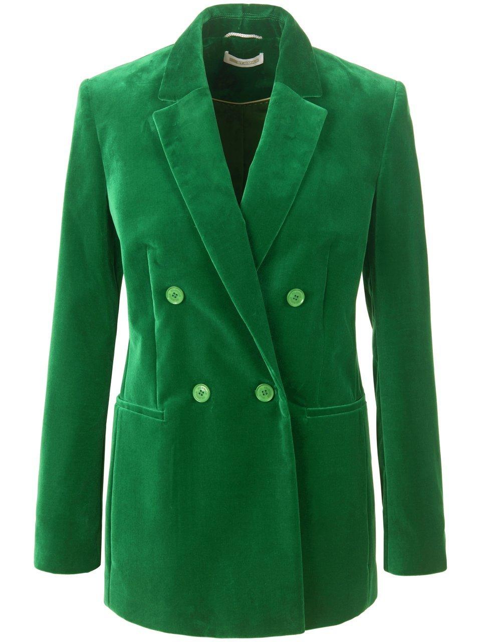 Blazer in tweerijmodel Van St. Emile groen