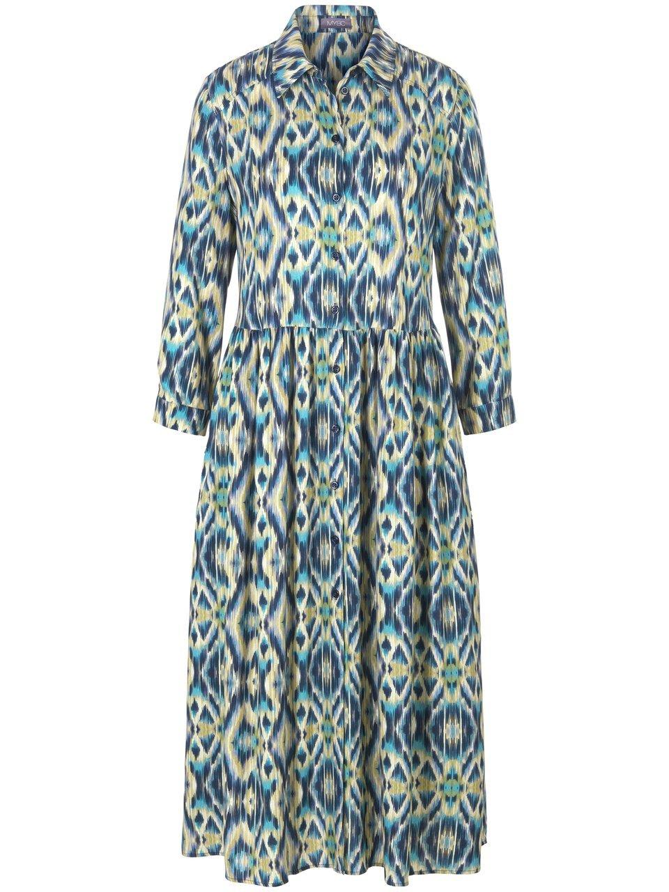Kleid 3/4-Arm MYBC blau günstig online kaufen