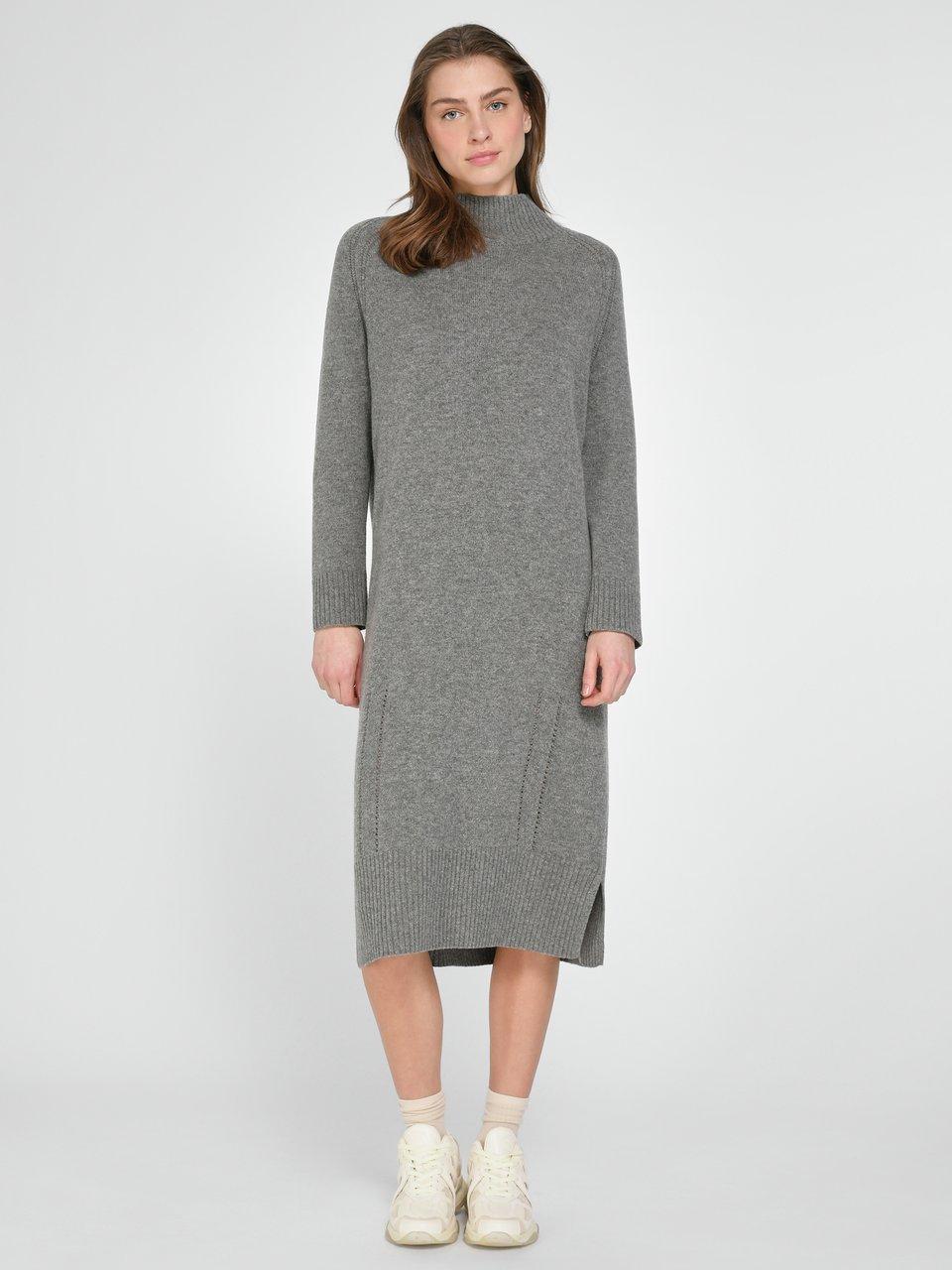 DAY.LIKE La robe en maille 100 laine vierge gris chin