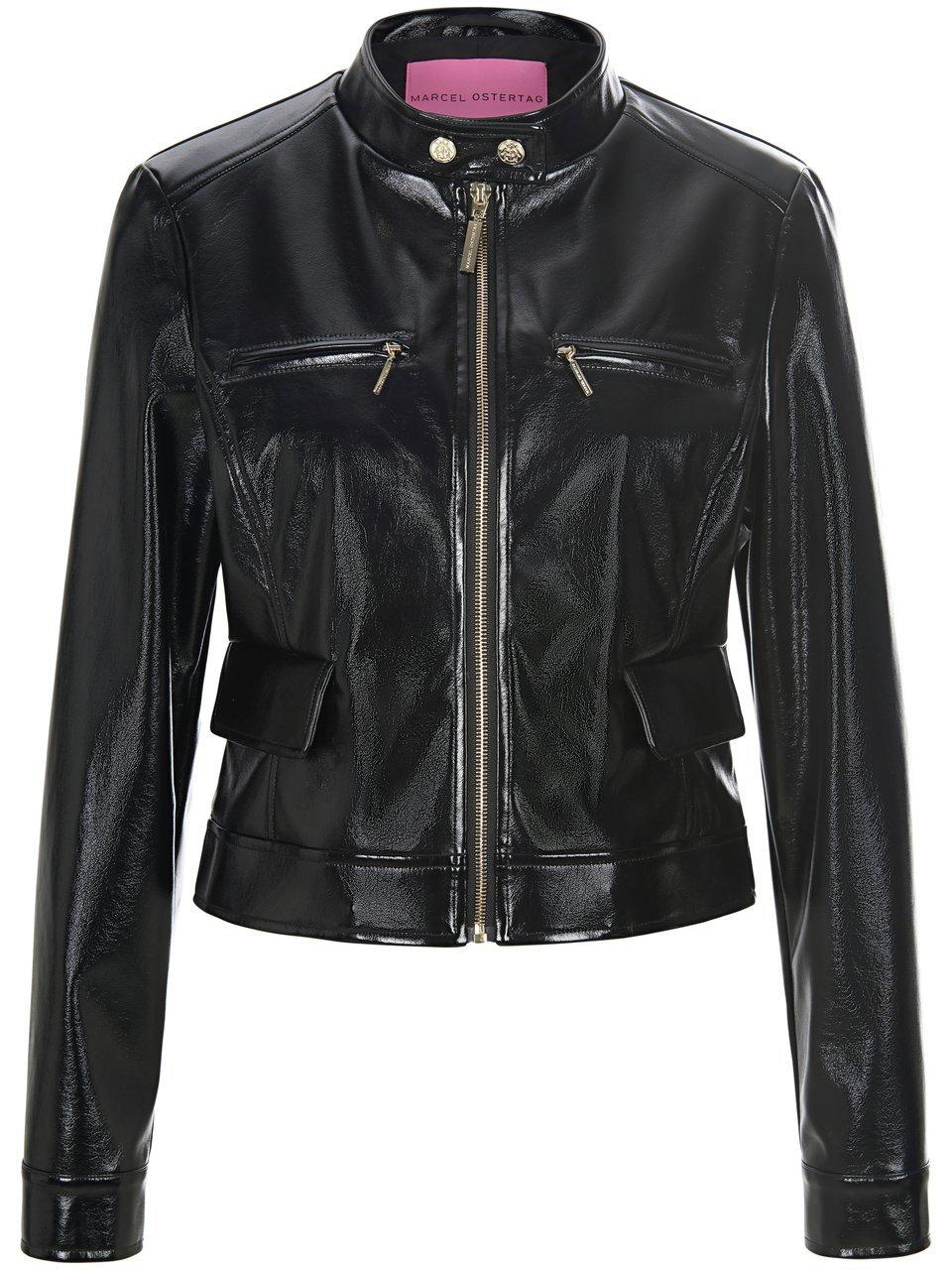 Lederjacke Marcel Ostertag schwarz günstig online kaufen