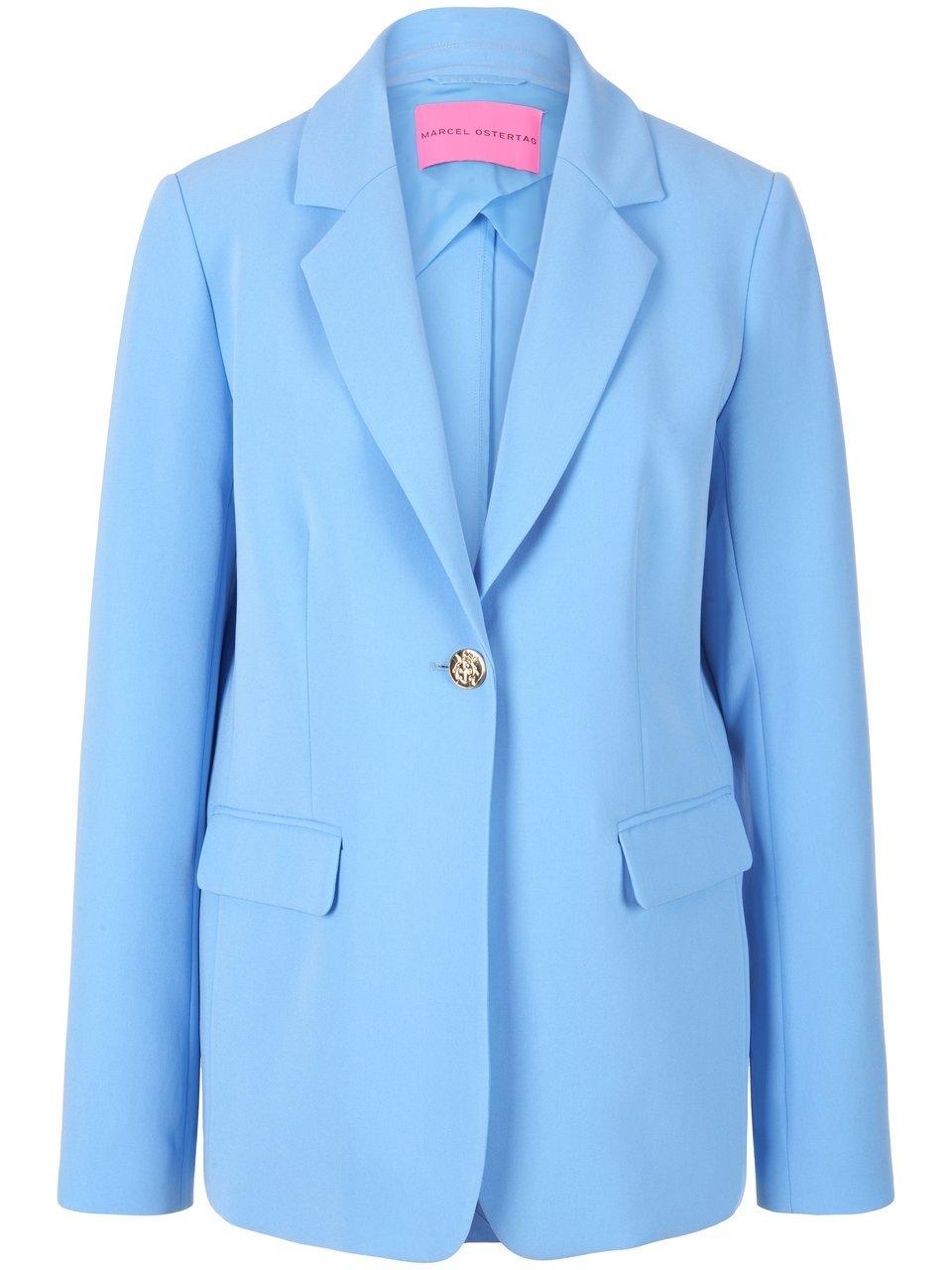 Blazer knoopsluiting Van Marcel Ostertag blauw