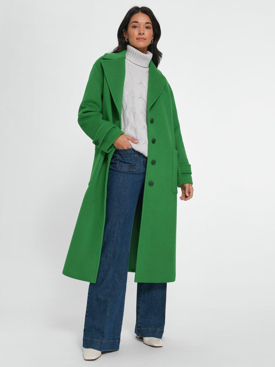 Marcel Ostertag Le manteau ligne oversized vert