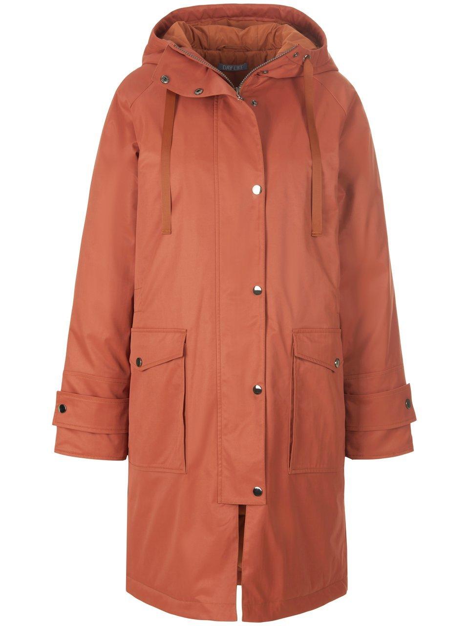 Parka capuchon Van DAY.LIKE oranje