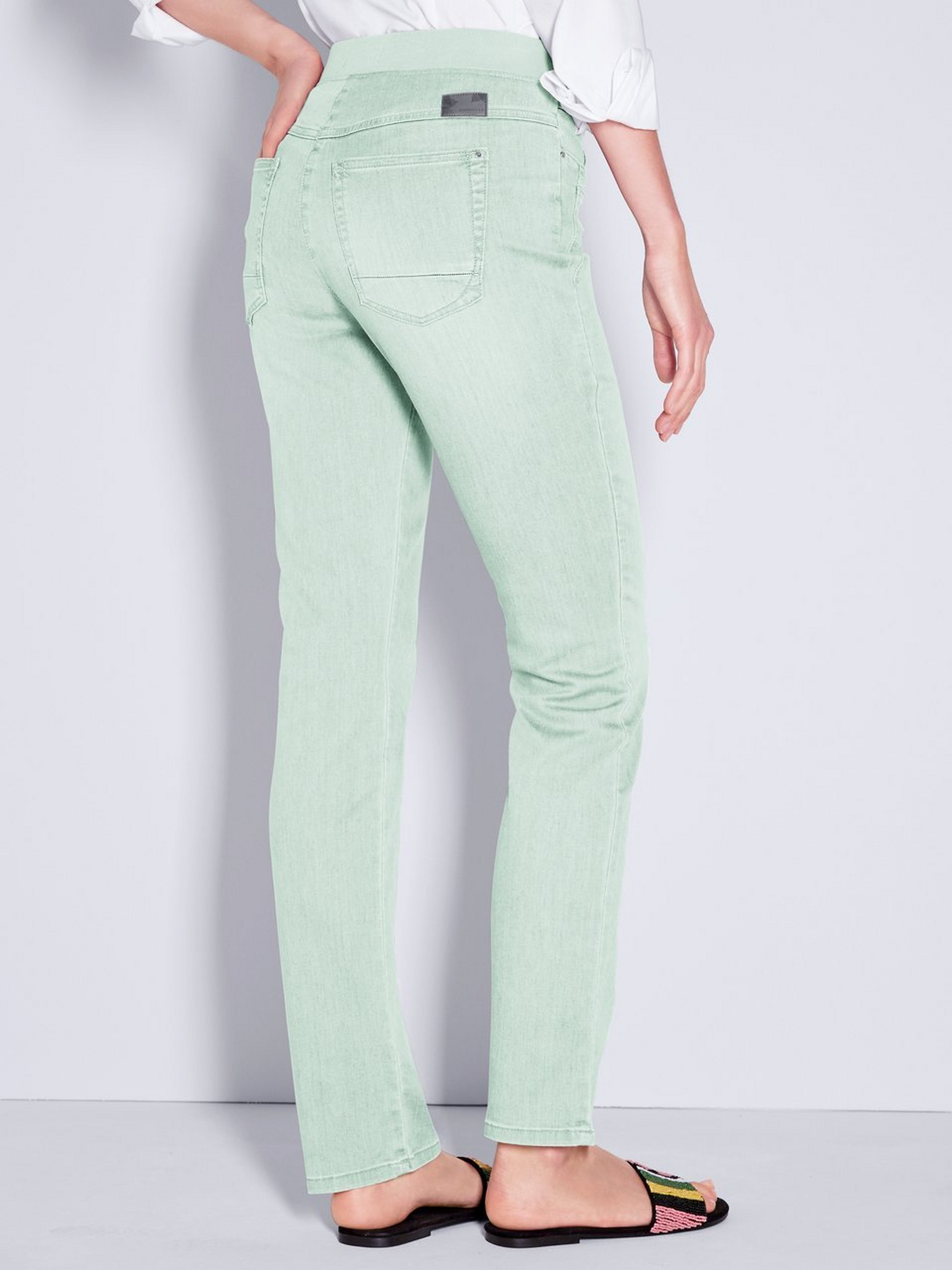 Jeans Van Raphaela by Brax groen