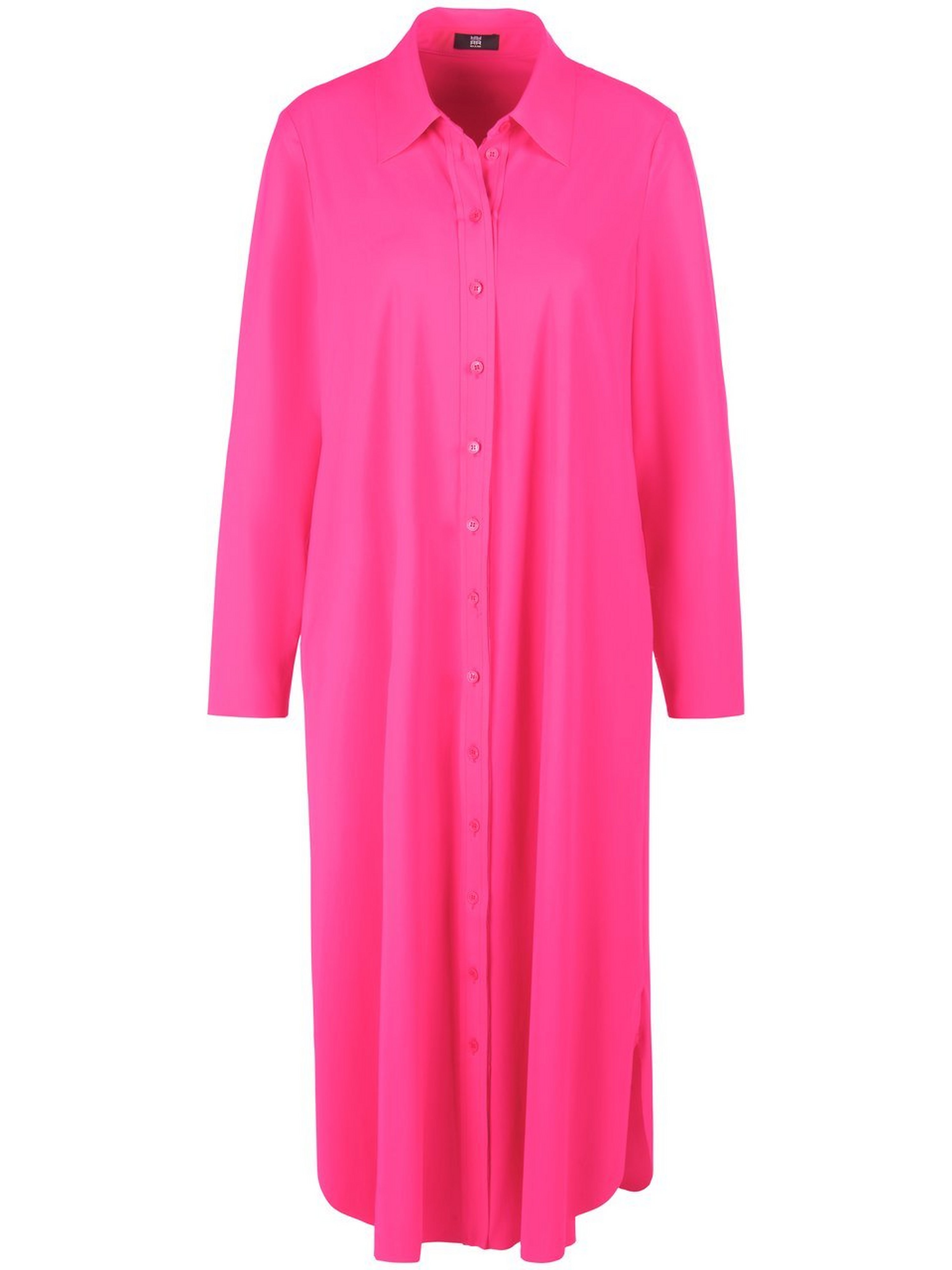 Jersey jurk lange mouwen Van Riani pink