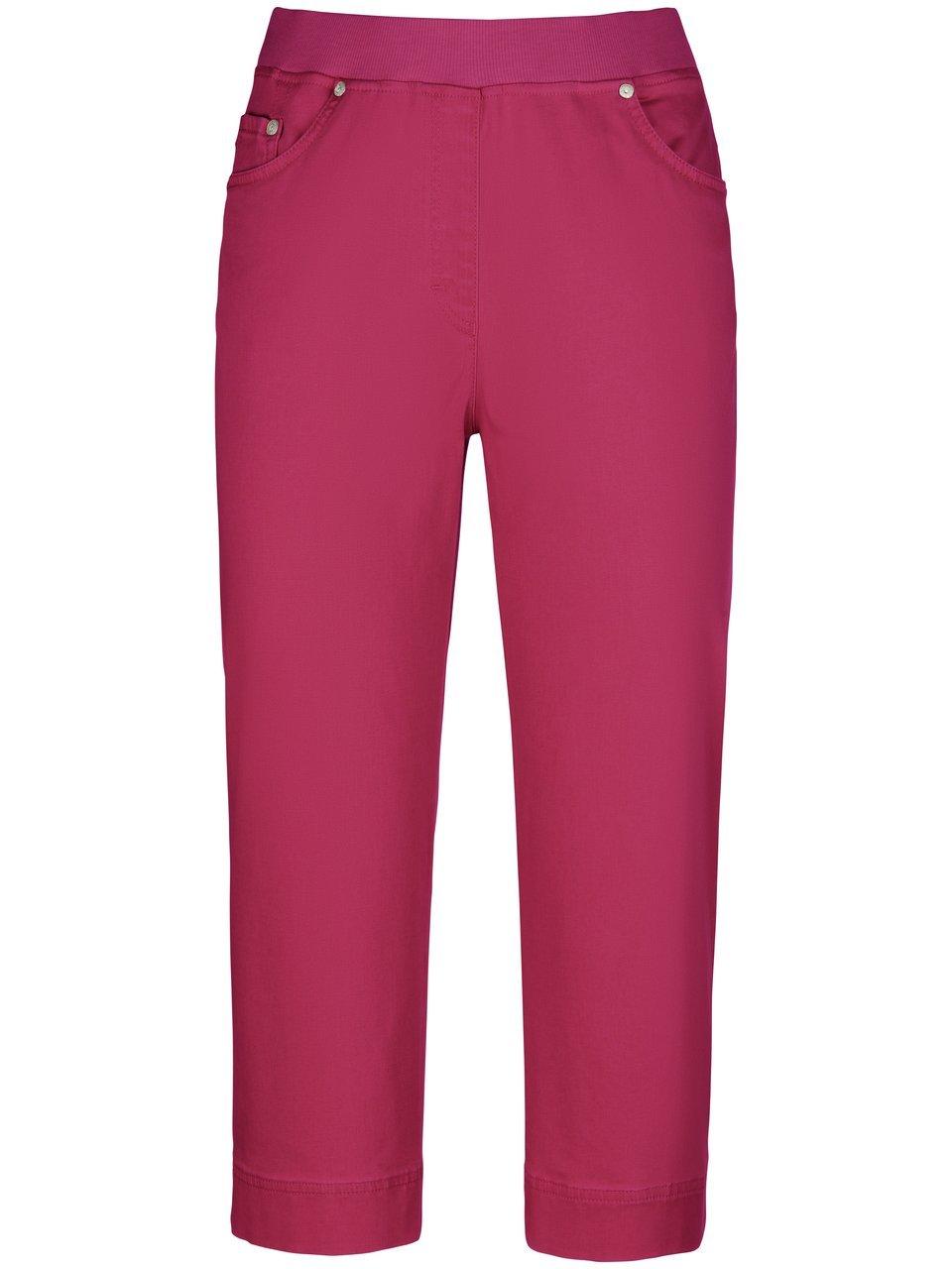 Thumbnail - Brax - ProForm Slim-Caprihose Modell Pamina Capri, pink, Gr. 38 / S - Baumwolle