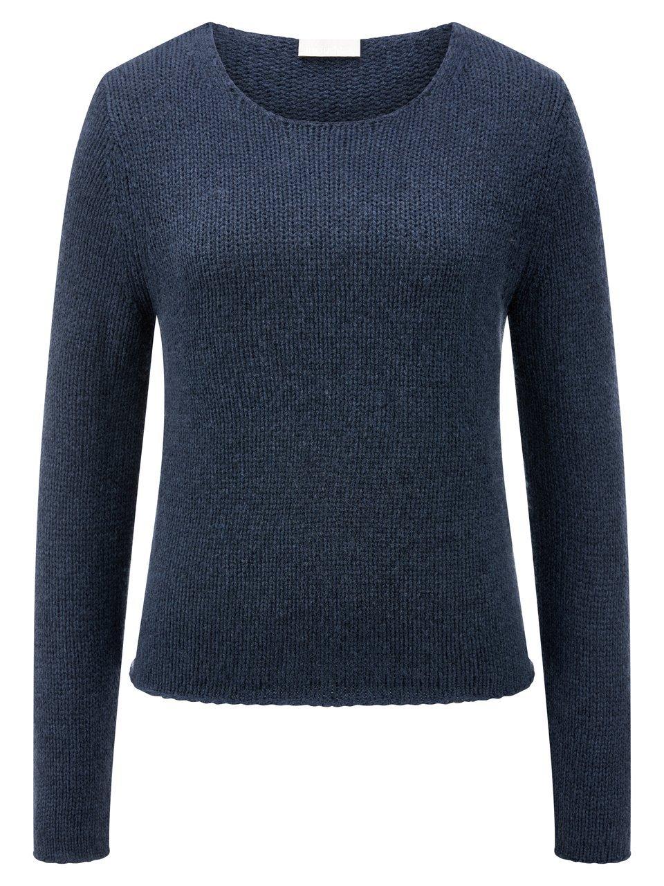Rundhals-Pullover include blau günstig online kaufen