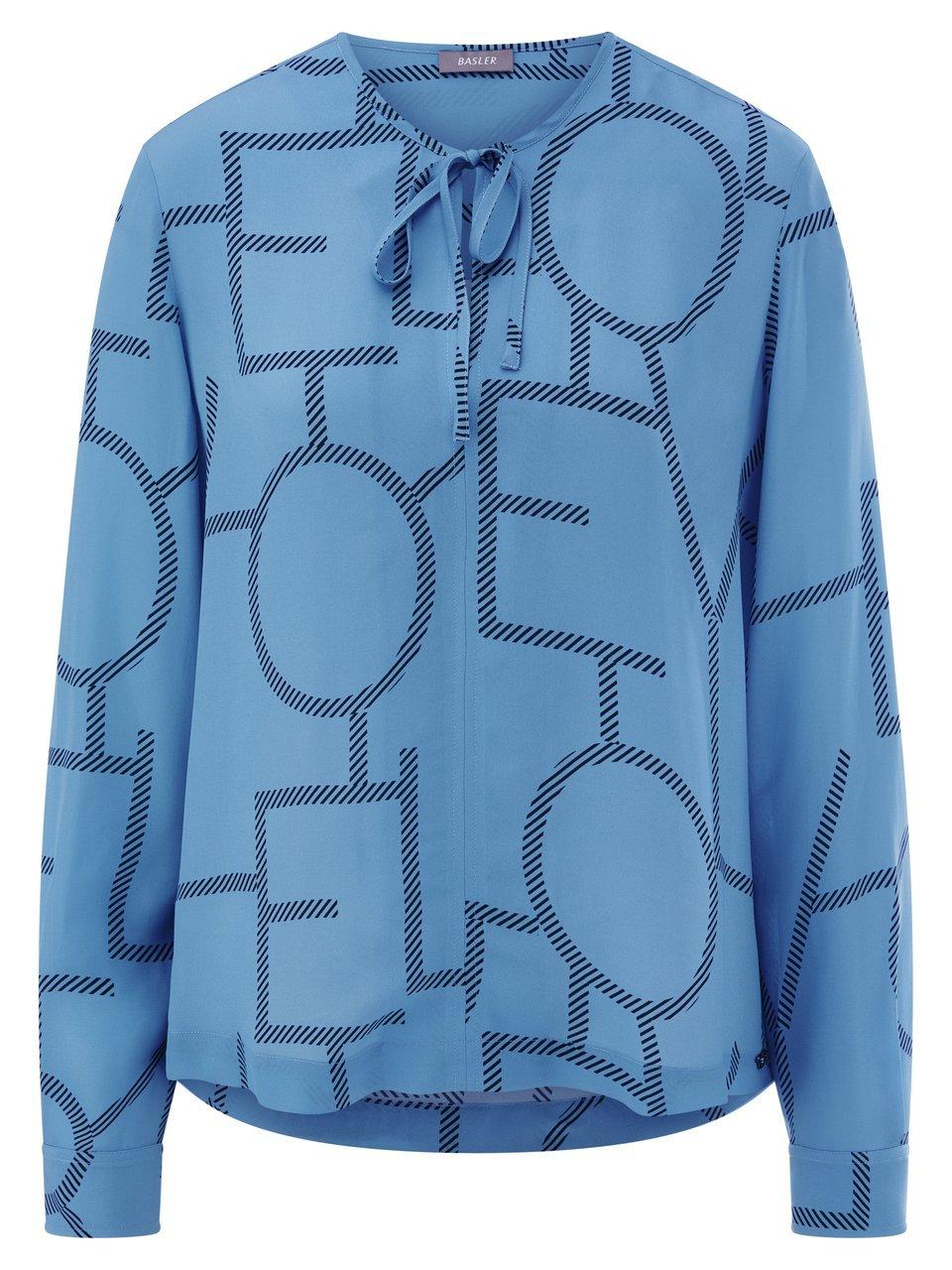 Bluse zum Schlupfen BASLER blau günstig online kaufen