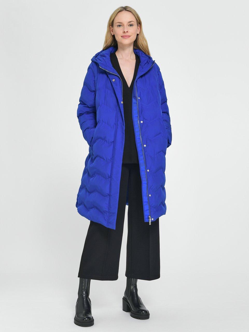 royal blue padded coat