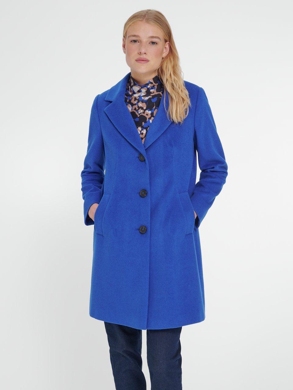 Betty Barclay Le manteau 3 4 col tailleur bleu roi