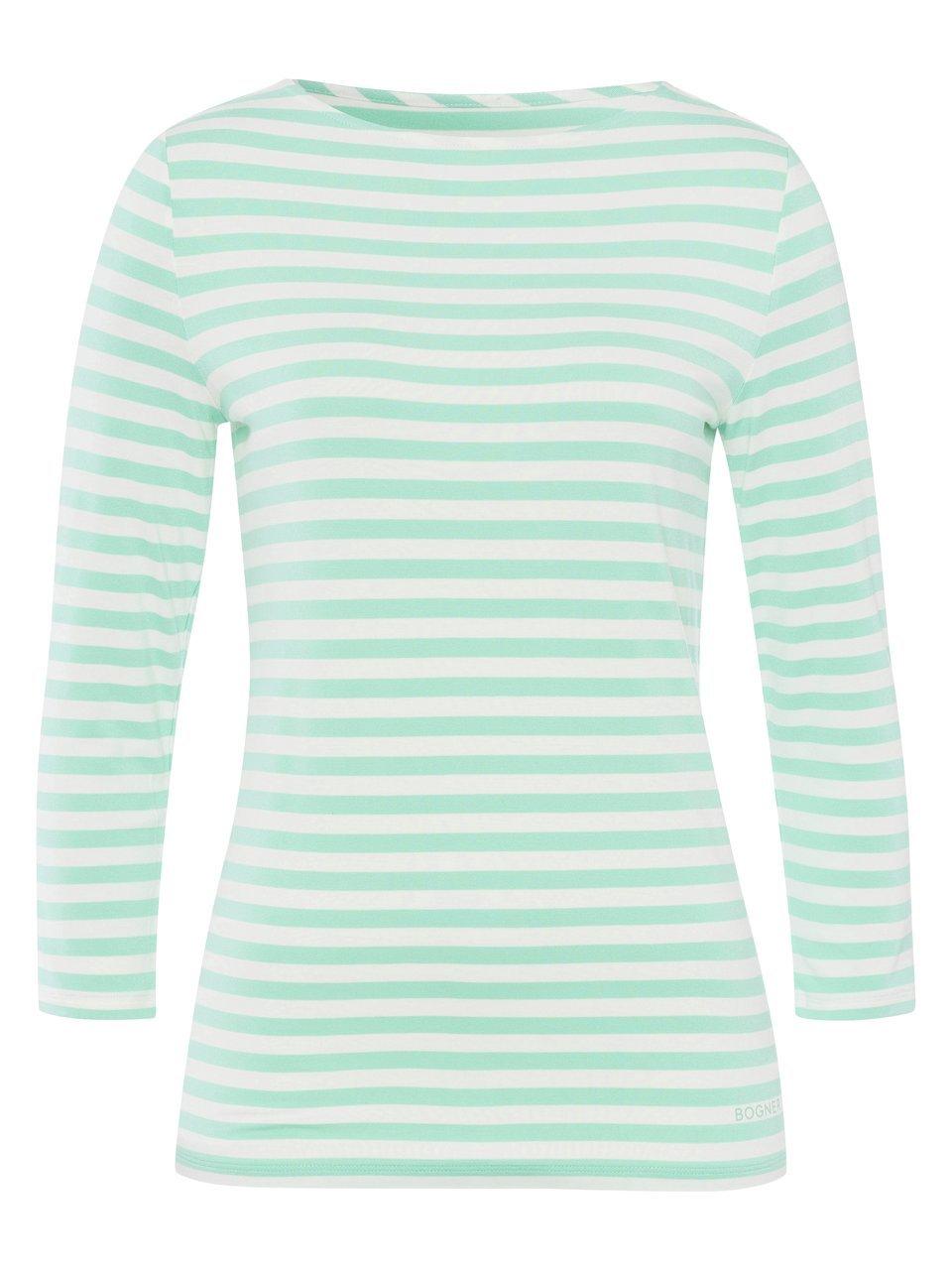 Shirt ronde hals Louna Van Bogner turquoise