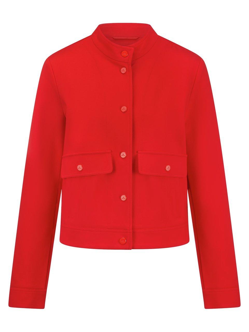 Jersey-Jacke Stehkragen BASLER rot günstig online kaufen