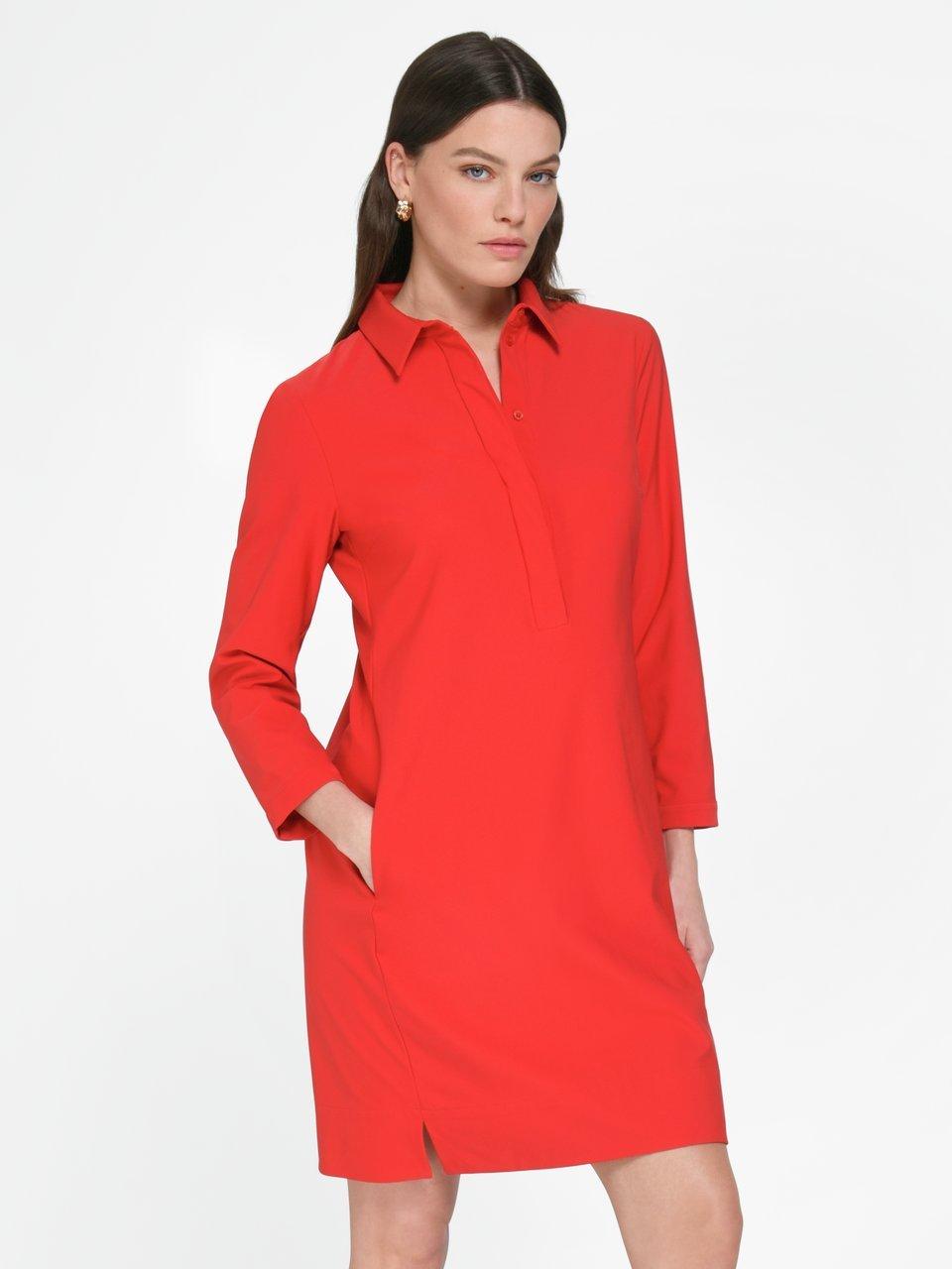 Robe chemisier rouge new arrivals