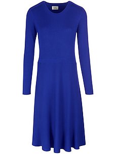 robe légère - Strickkleid  blau