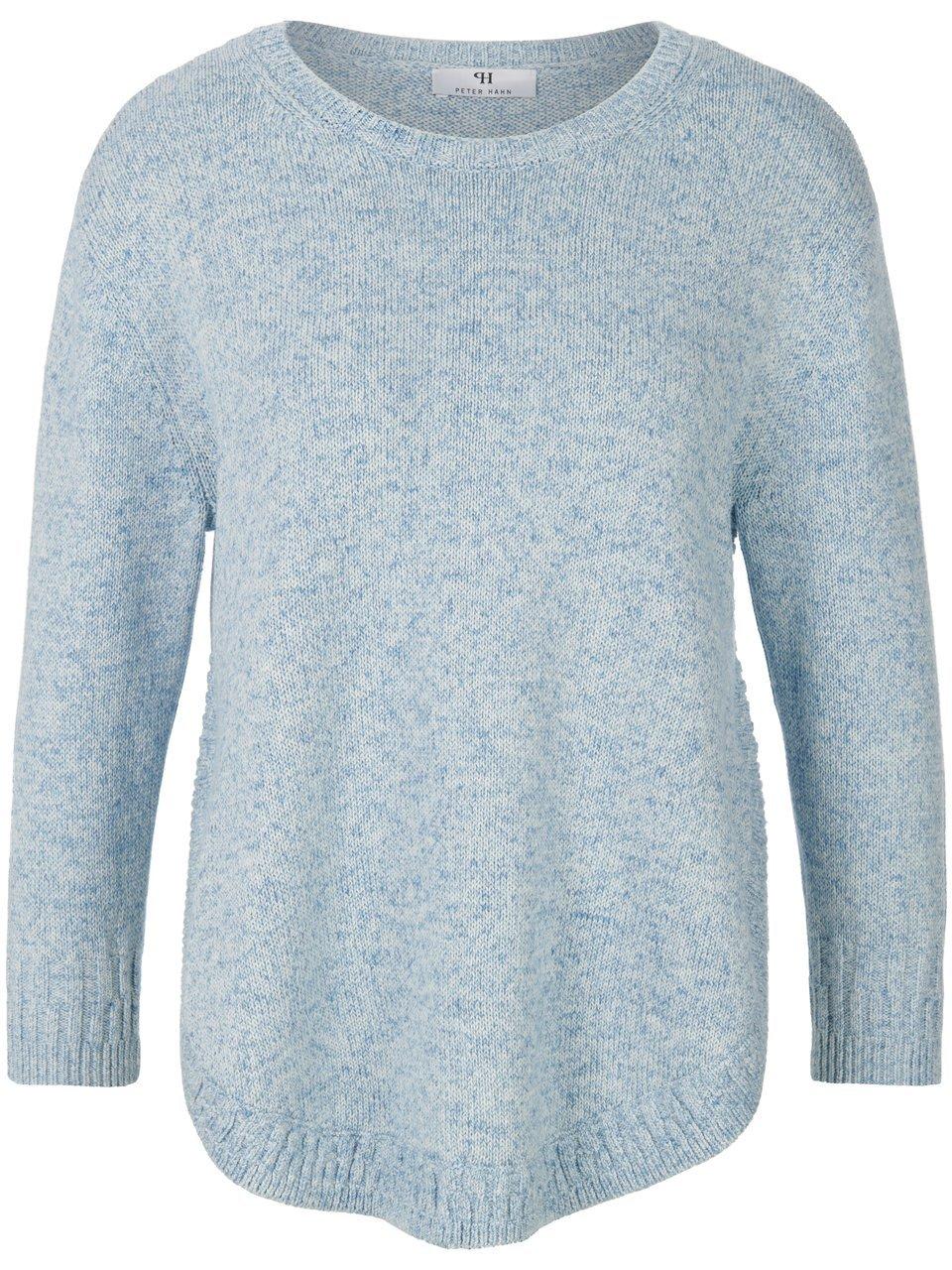 Trui ronde hals Van Peter Hahn blauw