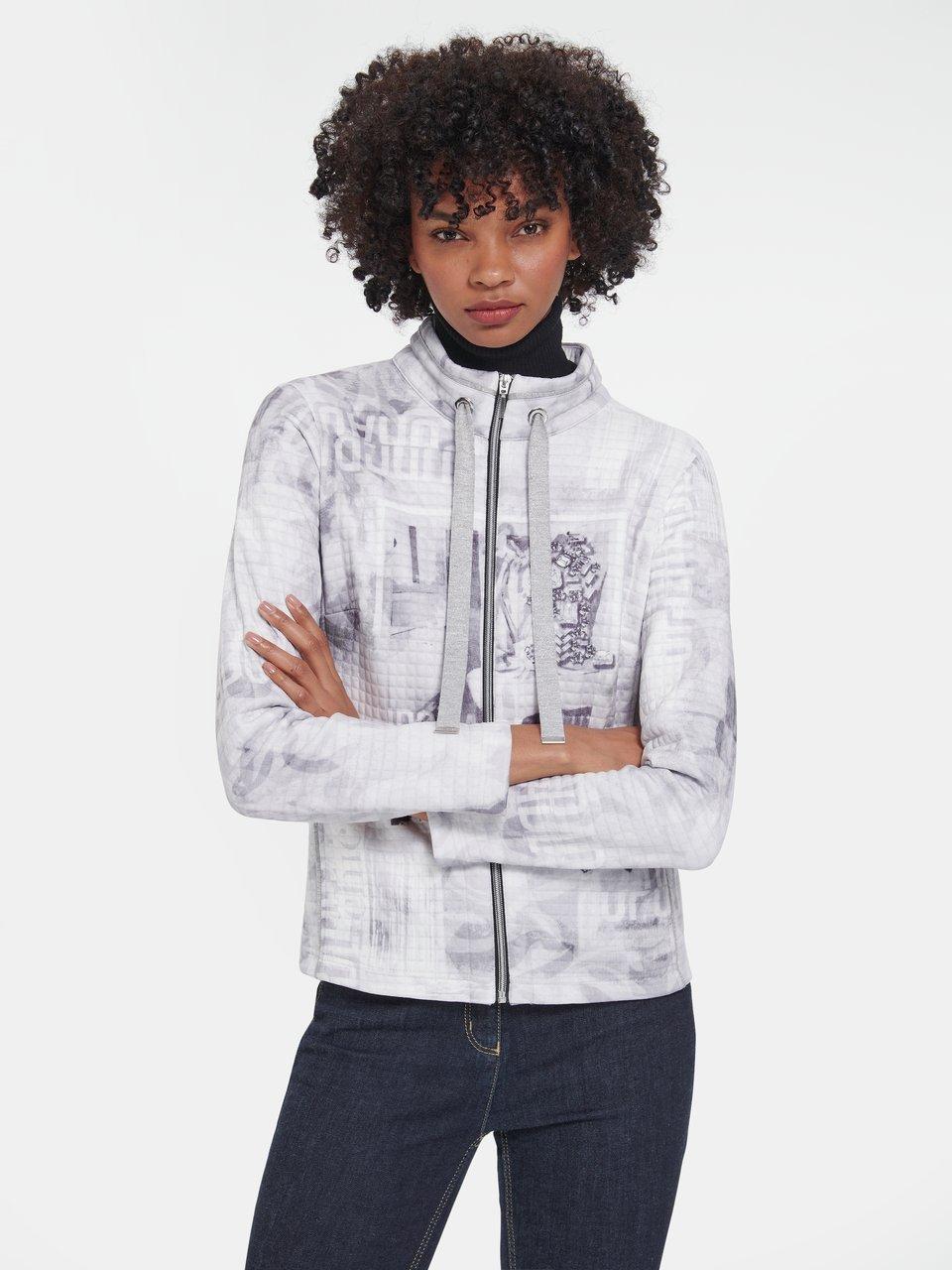 Just White - Jacke mit variablem Stehkragen