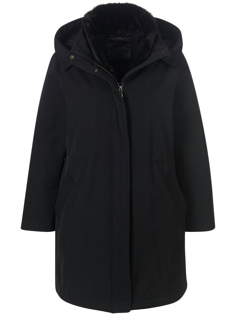 Elena Miro - Jacke mit Webpelz-Besatz